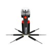 Tool Tech 53390 8-in-1 Screwdriver Multi-Tool with Torch
