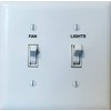 Light Switch Labels - Transparent Switch Identifier System for Organizing