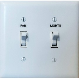 Light Switch Labels - Transparent Switch Identifier System for Organizing Your Home and Office