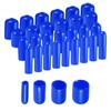 QUARKZMAN Pack of 80 Round Rubber Caps 3 mm 6