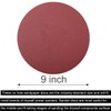10 PCS 9 Inch 80 Grit Sanding Discs for Hand