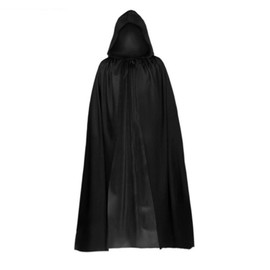 Formemory Black Cape Cosplay Costume, Reaper Witch, Halloween, Cosplay, Unisex, Unisex, Present, Christmas Reaper Black Cape, Black, Cape