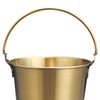 Mini Stainless Steel Pails Small Ice Bucket with Handle for