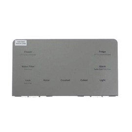 GE WR55X30121 Control Display Stainless Steel Genuine Original Equipment Manufacturer (OEM) Part
