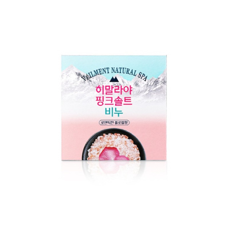 히말라야핑크솔트 비누 로맨틱한 플로럴향, 90g, 8개입 Himalayan Pink Salt Soap