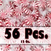 Starlight Peppermint Candy Bulk – 56 Individually Wrapped Red &