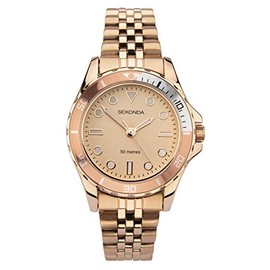 Sekonda Women's Analogue Analog Quartz Watch with Alloy Strap 2997