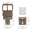 Thielemann Replacement Buckle for Bags with a 4 cm Wide
