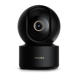 IMILAB C22 Cámara de Interior - 3K UHD WiFi 6 Cámara with 360° PTZ, Baby/Pet Camera, Colour Night Vision, 2-Way Audio, AI Detection, 24/7 Local & Cloud Storage, Wired (White)