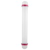 2pcs Plastic Rolling Pin, Thickness Rings Fondant Roller Tortilla Rolling