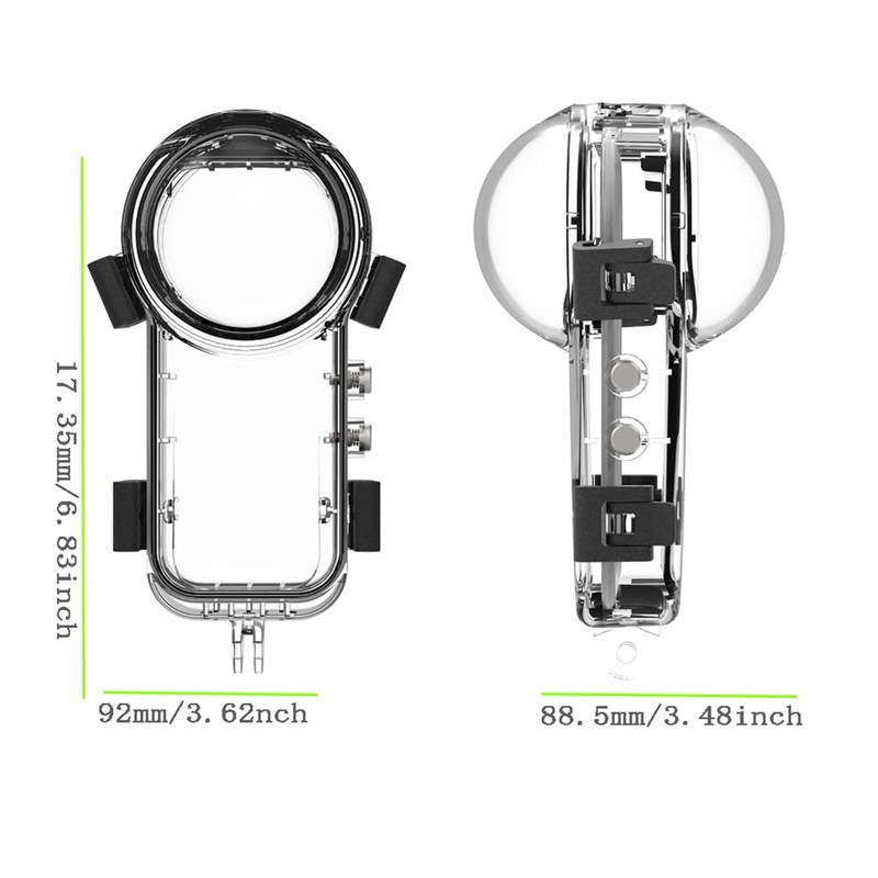CS PRIORITY Dive Case Compatible For X5 Camera Diving Housing