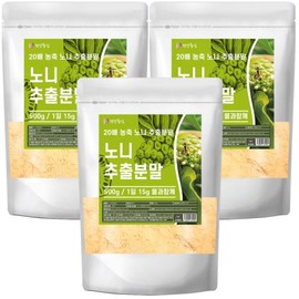 Noni extract powder 500g 3 packs / 노니 추출분말 500g 3개