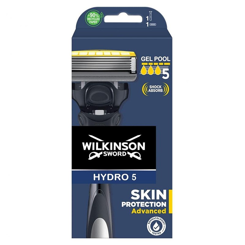Wilkinson Pack Sword Hydro 5+8 Energizer Mint Razor Blades. 5