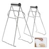 2 Pieces Stainless Steel Plate Gripper Anti-Hot Pot Clip Anti-Hot