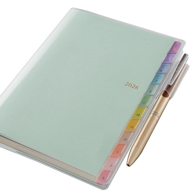 Noritsu Pagem Planner 2026 Starting in April B6 Weekly Vertical