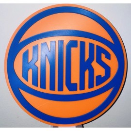 New York NY Knicks basketball 3D Logo Sign Wall Art Shelf Display Brunson