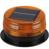 Solar LED Beacon Light Emergency Warning Strobe Light with Magnetic