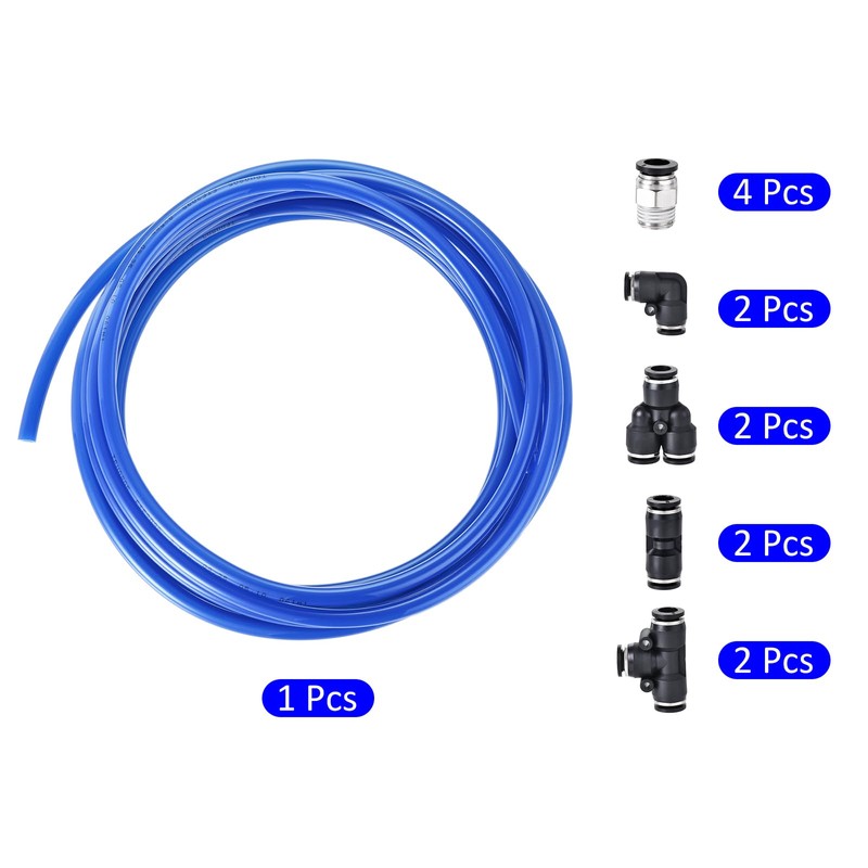 M METERXITY Air Hose Set - PU Pneumatic Hose with