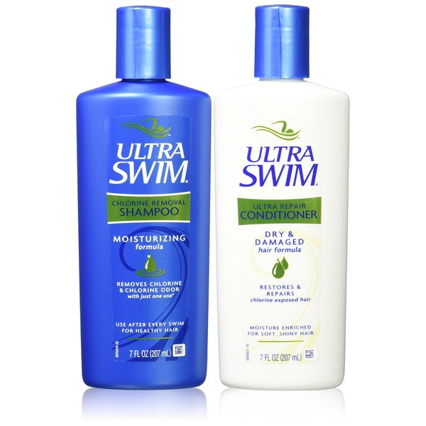 UltraSwim Dynamic Duo Repair Shampoo and Conditioner, 7 Fluid Ounce