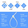 Plastic Releasable Cable Ties Premium 300mm x 7. 2mm Large