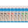 Mitsubishi Pencil, Ballpoint Pen Refill, Black, Red, Blue, Green, Jet
