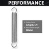 GUNGY Extension Spring 80mm Tension Spring With Dual Hook in