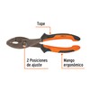 Truper Expert PCH-8X, Pinzas de chofer 8" mango Comfort Grip