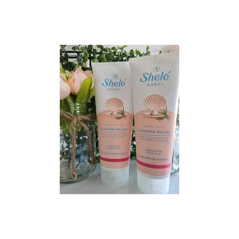 Crema Concha Nacar Y Crema De Vitamina E Shelo Nabel