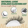 Lash Clusters Kit Soft Natural with Thin Band Easy to