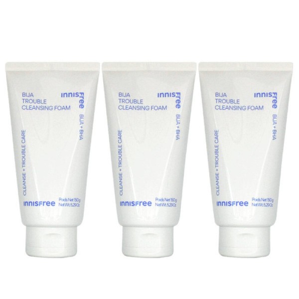 Innisfree Visa Trouble Cleansing Foam 150ml / 1+1+1 (3 units)