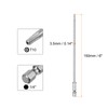 sourcing map T10 Security Torx Bit 1/4" Hex Shank 6"