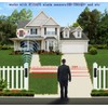 HTZSAFE DIY Solar Wireless Outdoor and Waterproof Alarm Receiver and