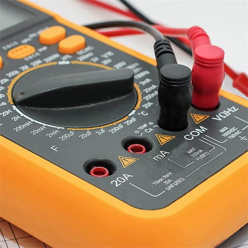 Multimeter Test Leads, Banana Plug to Alligator Clip Test Lead