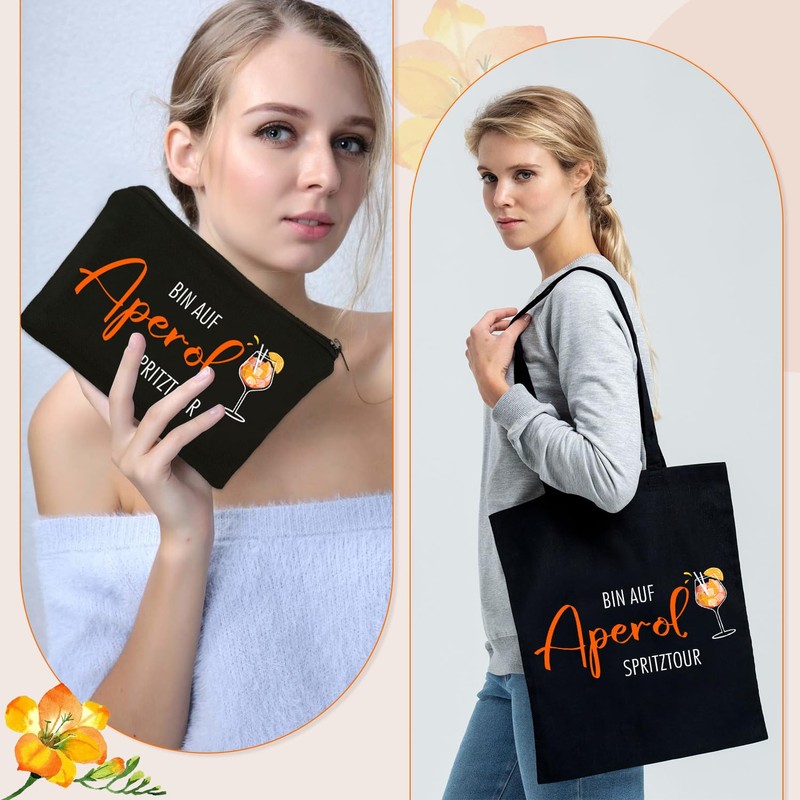 YYSWSAKY Aperol Bag, Ich bin auf Aperol Spritz Tour Bag,