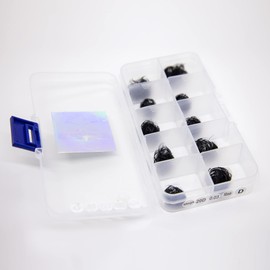 GorgeousLash 20D, 25D Mega Lashes. 500 Premade Volume Lash Fans. Eyelash Extensions. Handmade! (20D - D Curl - 0.03, 10mm)