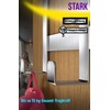 4happy Stainless Steel Door Coat Rack for Hanging - Door
