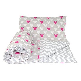 2 pcs PRAM Quilt Duvet and Pillow Set to fit Children pram Mini cot or Crib (5)