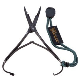 Dr. Slick Mitten Scissor Clamp, 5-1/2", Black, Straight (IMPROVED)