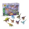 Wild Republic Dino Eco Expedition, T-Rex, Brachiosaurus, Parasaurolophus, Velociraptor, Allosaurus,