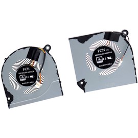 Deal4GO 5V 0.5A CPU Cooling Fan w/GPU Graphics Fan 24.Q59N2.001 Replacement for Acer Nitro 5 AN515-54 AN515-43 AN515-54-5812 AN517-51 AN517-52 AN715-51