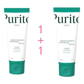 Purito Crema Facial Mighty Bambú Panthenol 100 Ml-2ps Todo Tipo De Piel Día/noche