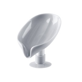 VOANZO 2Pcs Suction Soap Dishes with Drainage Shower Soap Holder for Bathroom Leaf Shape Bar Soap Tray Soap Box for Kitchen