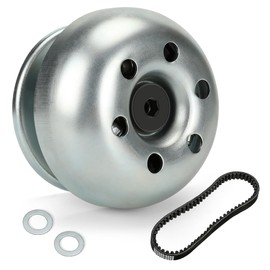 FVRITO 30 Series Torque Converter Driver Clutch for Predator 212 196cc 3/4" Bore Engine Mini Bike Go Kart Coleman CT200U BT200X CT200U-EX Baja Massimo MB200 KT196 Minibike Performance Parts (Silver)