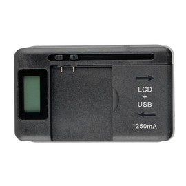 MaxLLTo 3.7V 1 USB-Port Mobile Universal Battery Charger LCD Indicator Screen for Cell Phones