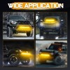 20 Inch Amber LED Light Bar, Niking Auto 150W Quad