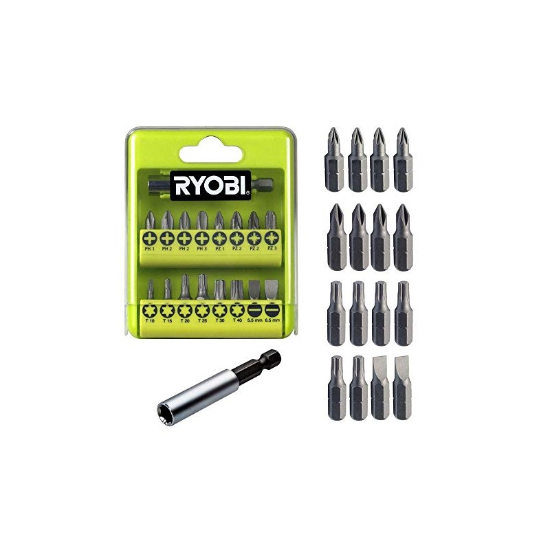 Ryobi RAK17SD Screwdriver Bit Set (17 Piece)