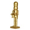 LUOZZY Christmas Craft Wood Nutcracker Figurines Unfinished Wood Nutcracker Soldier
