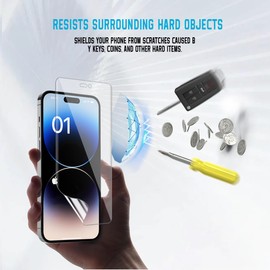 Yxiuumo Matte Schutzfolie für [Honor 400 Pro]–3 Stück Hydrogel TPU, Blendfrei, Fingerabweisend, Selbstheilend, Kompatibel mit Fingerabdrucksensor & Hüllen