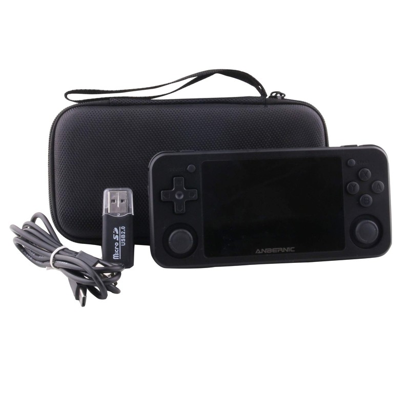 WERJIA Hard Carrying Case for RG351P/RG351M/RG353M Handheld Retro Game Storage