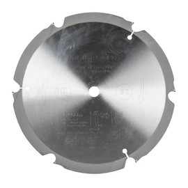 Metabo HPT Miter Saw/Table Saw Blade, 10-Inch, Fiber Cement Blade, 6-Tooth, Polycrystalline Diamond Tips (18108M)